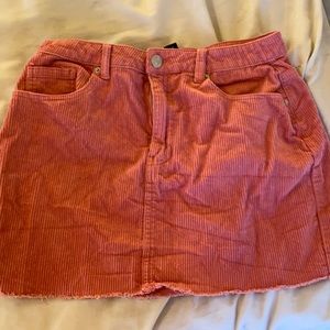 Medium size pretty pink fuzzy skirt from forever 21
